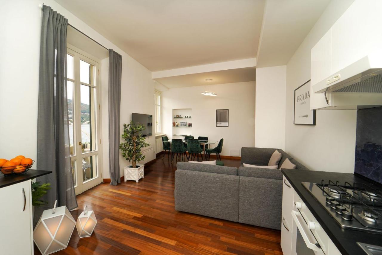 Appartamento Esclusivo Fronte Lago, In Centro A Como Con Garage Exteriér fotografie